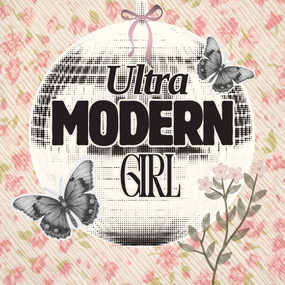 Ultra Modern Girl Graphic Art